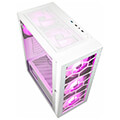 case kolink observatory hf glass argb midi tower case white with 6 argb fans 3x140mm 3x120mm extra photo 1