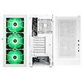 case kolink observatory hf glass argb midi tower case white with 6 argb fans 3x140mm 3x120mm extra photo 3