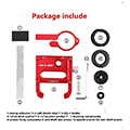 gub plus bicycle motorcycle phone mount red extra photo 2