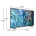 tv samsung qe50q67dauxxh 50 qled 4k uhd smart wifi model 2024 extra photo 2
