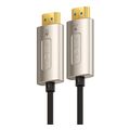 baseus high definition series optic fiber hdmi to hdmi 4k adapter cable 10m black extra photo 2