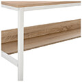 grafeio hm213101 melamini se sonama me leyko mat skeleto 120x50x75yek extra photo 4