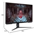 othoni samsung odyssey ls27dg502euxen 27 qhd 180hz led black extra photo 8
