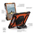 uag plasma orange black for ipad 109 2022 brown box extra photo 3