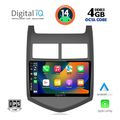 digital iq bxf 6074 cpa 9inc multimedia tablet for chevrolet aveo mod 2011 2014 extra photo 1