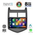 digital iq bxf 7074 cpa 9inc multimedia tablet for chevrolet aveo mod 2011 2014 extra photo 1