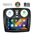 digital iq bxf 7112 cpa 9inc multimedia tablet for dacia dokker 2012gt extra photo 1