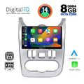 digital iq bxf 7101 cpa 9inc multimedia tablet for dacia duster  logan  sandero mod 2006 2012 extra photo 1
