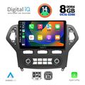 digital iq bxf 7162 cpa clima 10inc multimedia tablet for ford mondeo mod 2007 2011 extra photo 1