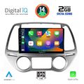 digital iq rtg 4227 cpa clima 9inc multimedia tablet for hyundai i20 mod 2008 2012 extra photo 1