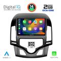 digital iq rtg 4231 cpa clima 9inc multimedia tablet for hyundai i30 mod 2007 2012 extra photo 1