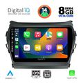 digital iq bxf 7238 cpa 9inc multimedia tablet for hyundai ix45 mod 2013 2017 extra photo 1