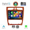 digital iq bxf 7402ch cpa 9inc multimedia tablet for mercedes c w203 mod 1999 2004 extra photo 1