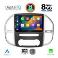 digital iq bxf 7429 cpa 10inc multimedia tablet for mercedes vito  viano w447 mod 2015 extra photo 1