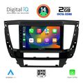 digital iq rtg 4447s cpa 9inc multimedia tablet for mitsubishi pajero sport mod 2020gt extra photo 1