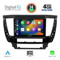 digital iq bxf 6447s cpa 9inc multimedia tablet for mitsubishi pajero sport mod 2020gt extra photo 1