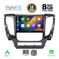 digital iq bxf 7447a cpa 9inc multimedia tablet for mitsubishi pajero mod 2013 2020 extra photo 1