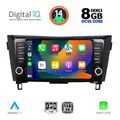 digital iq bxf 7467 cpa 9inc multimedia tablet for nissan qashqai xtrail mod 2014 2021 extra photo 1