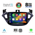 digital iq bxf 7486 cpa 9inc multimedia tablet for opel adam corsa e mod 2014 2021 extra photo 1