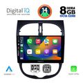 digital iq bxf 7506 cpa 9inc multimedia tablet for peugeot 206 mod 1998 2006 extra photo 1