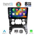 digital iq bxf 7515 cpa clima 9inc multimedia tablet for peugeot 3008 mod 2008 2016 me clima extra photo 1