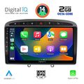 digital iq rtg 4513 cpa 9inc multimedia tablet for peugeot 308 mod2007 2012 rcz mod2009 2015 extra photo 1