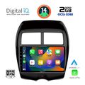 diq rtg 4430 cpa 10 multimedia tablet for mitsubishi asx mod 2009gt peugeot 4008 mod 2012 2018 extra photo 1