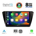 digital iq bxf 7605 cpa 10inc multimedia tablet for skoda superb mod 2015gt extra photo 1