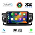 digital iq bxf 7665 cpa 9inc multimedia tablet for subaru legacy outback mod 2002 2008 extra photo 1