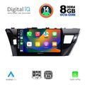 digital iq bxf 7714 cpa 10inc multimedia tablet for toyota corolla mod 2013 2016 extra photo 1