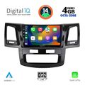 digital iq bxf 6720 cpa 9inc multimedia tablet for toyota hilux mod 2005 2016 extra photo 1