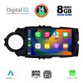 digital iq bxf 7737fl cpa 9inc multimedia tablet for toyota yaris mod 2015 2020 extra photo 1
