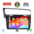 digital iq lvf 5747 cpa 10inc multimedia tablet for vw golf 7 mod 2013 2020 extra photo 1