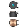 savio velox 360mm argb cpu water cooling fan extra photo 6