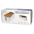 logilink kab0075 cable box 320x140x130 mm white with bamboo lid extra photo 7