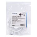 logilink kab0090 cable flexwrap with zipper 30mm 5m white extra photo 7