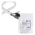 logilink kab0090 cable flexwrap with zipper 30mm 5m white extra photo 8