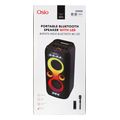 osio obt 8050 systima karaoke me bluetooth usb tf tws aux led rc fm 100w extra photo 11