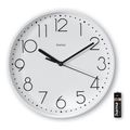 hama salina wall clock f22 cm no ticking white extra photo 3
