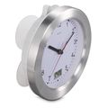 hama mauritius bathroom clock wall clock with thermometer no ticking f17 cm extra photo 1