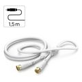 hama sat connection cable f plug f plug gold plated 15 m 100 db hama 205251 extra photo 2