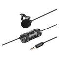 boya by m1 pro ii wired mic professional lavalier mic jack 6m cable camera smartphone tablet extra photo 1