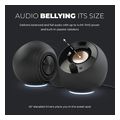 creative pebble se ixeia ypologisti 20 usb c kai isxy 44w se mayro xroma extra photo 1