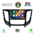 digital iq bxc 3437 cpaa clima 9inc multimedia tablet for mitsubishi l200 mod 2015 me clima extra photo 1