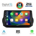 digital iq bxc 3142 cpaa 9inc multimedia tablet for citroen  fiat  peugeot mod 2008 2018 extra photo 1