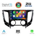 digital iq bxc 3437 cpaa a c 9inc multimedia tablet for mitsubishi l200 mod 2015 me a c extra photo 1