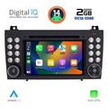 digital iq msf 396 cpa 7 deck multimedia system for mercedes slk r171 mod 2004 2010 extra photo 1