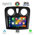 digital iq rsb 1108 cpa 9inc multimedia tablet for dacia logan  sandero mod 2012 2019 extra photo 1