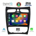 digital iq bxc 3406 cpaa 9inc multimedia tablet for mercedes clk w209 mod 2000 2004 extra photo 1
