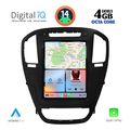 digital iq bxf 6914 cpaa tesla style for opel insignia mod 2008 2013 extra photo 1